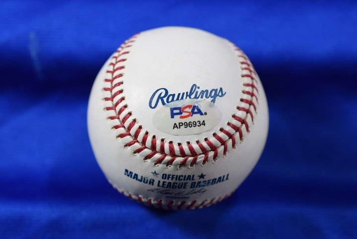 Mike Lowell PSA DNA Autograph Major League OML Signed Baseball Red Sox