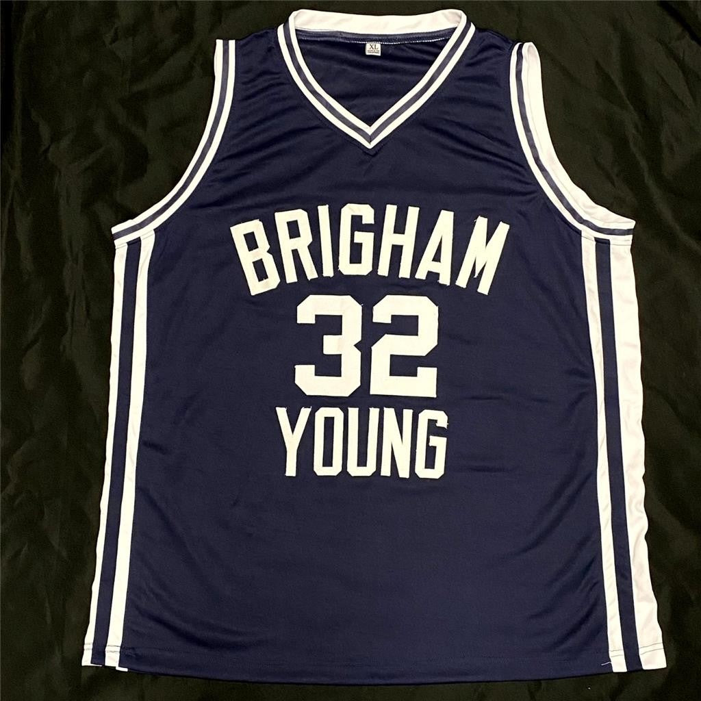 Jimmer Fredette signed inscribed "2011 NCAA POY" BYU Jersey autograph ~ JSA