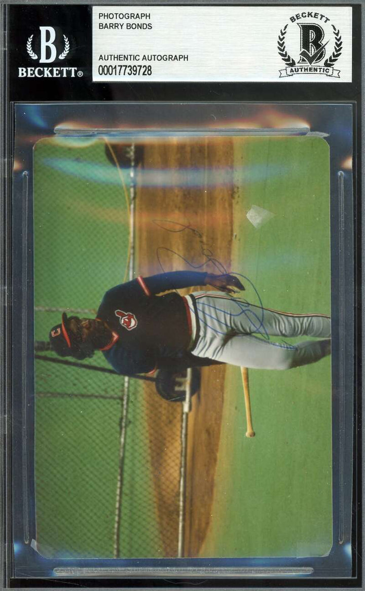 Bobby Bonds Beckett BAS Signed  Original Photo Autograph