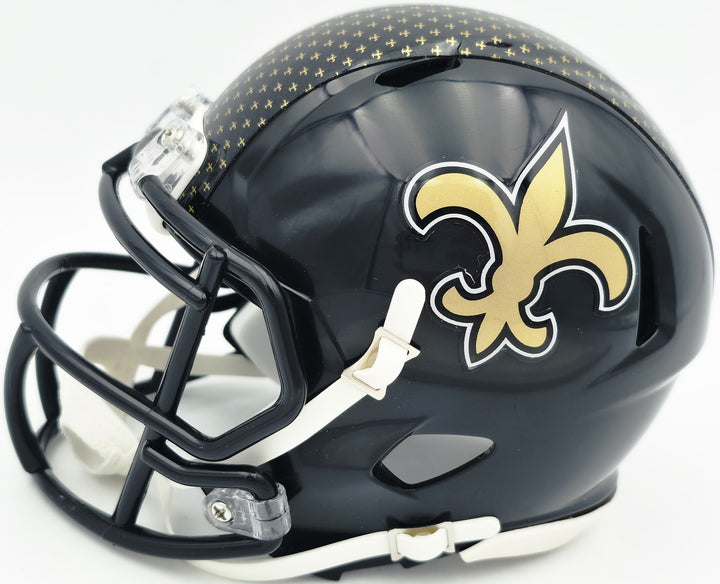 Ricky Williams Signed New Orleans Saints 2022 Alternate Speed Mini Helmet JSA