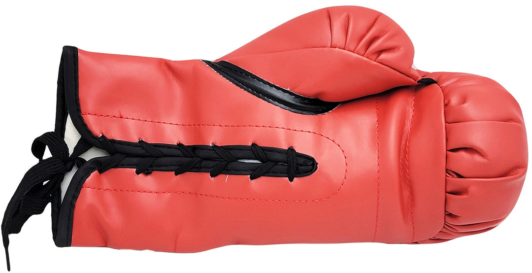 Julio Cesar Chavez Sr. Signed Red Everlast Glove Left Hand TriStar Holo