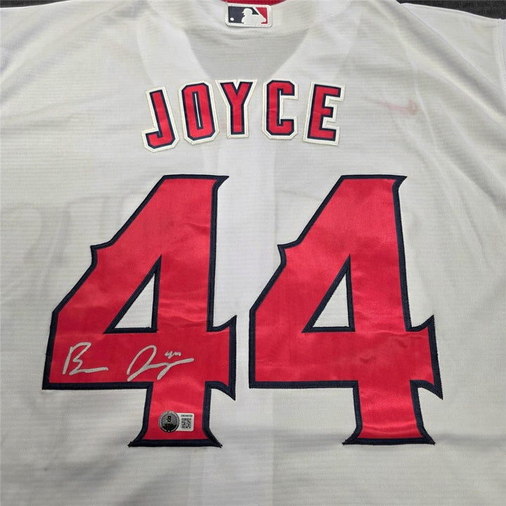 Ben Joyce signed Angels Jersey autograph ~ Beckett BAS