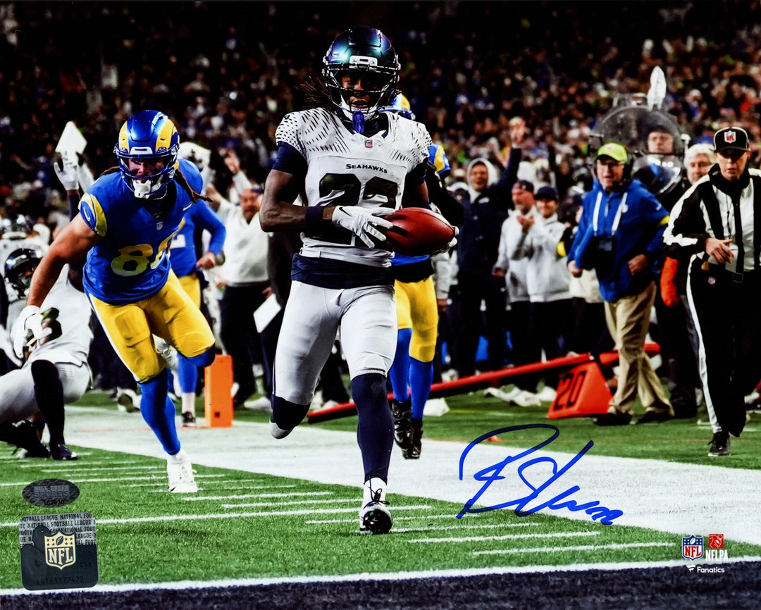 Rashid Shaheed Signed 8x10 Photo Seahawks Punt Return Touchdown vs. Rams MCS