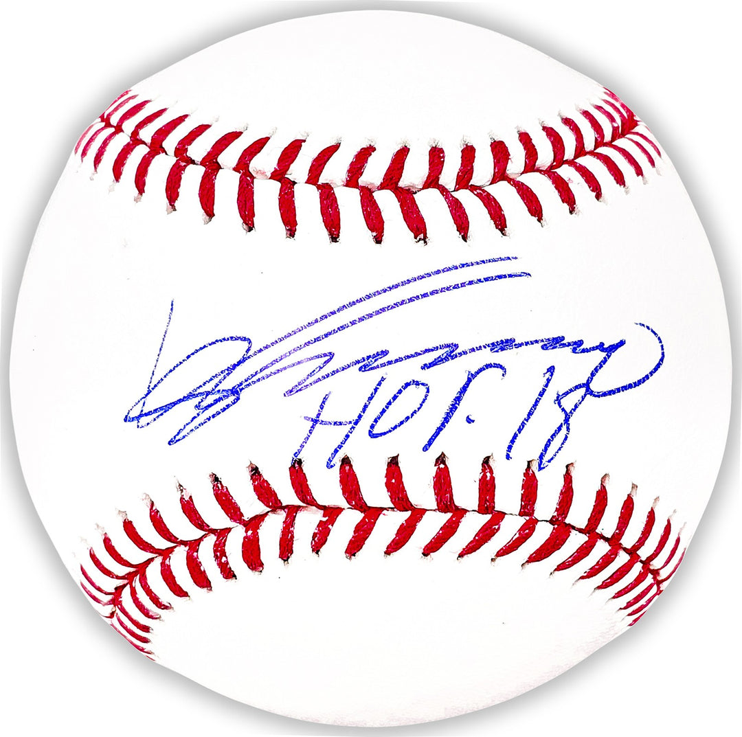 Vladimir Guerrero Sr. Signed MLB Baseball Anaheim Angels "HOF 18" Beckett Wit