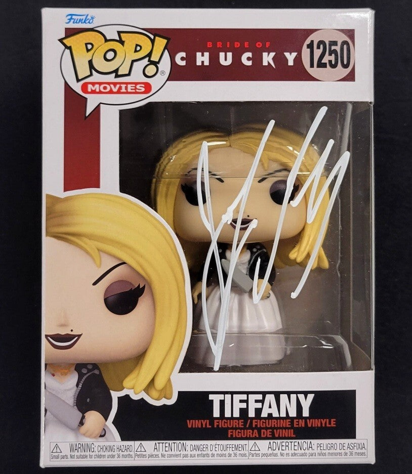 Jennifer Tilly signed Bride of Chucky Tiffany Funko Pop autograph (A) ~ BAS Holo