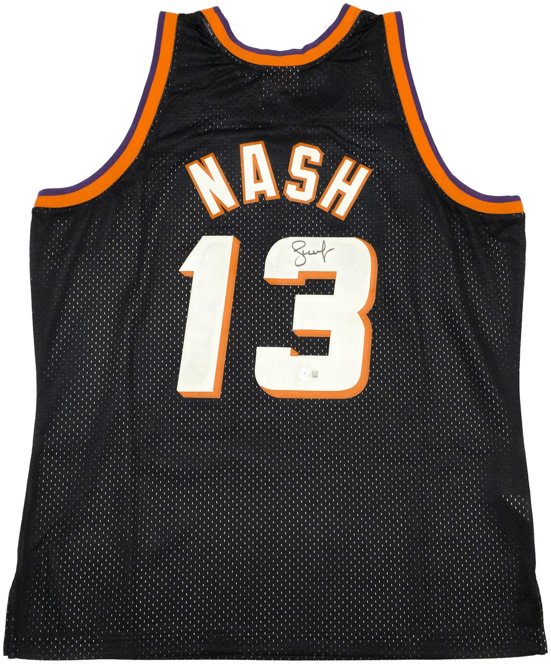 Suns Steve Nash Auto Black Authentic Mitchell Ness 96-97 HWC Swingman Jersey XL