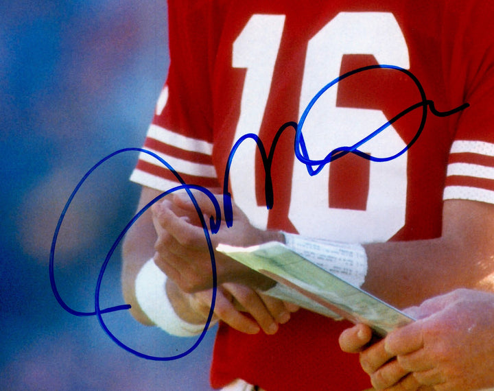 Joe Montana Autographed Signed 16x20 Photo San Francisco 49ers Beckett
