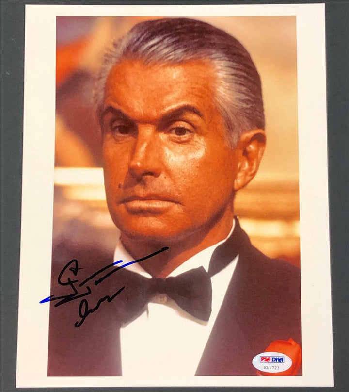 GEORGE HAMILTON Autograph THE GODFATHER Signed 8x10 Photo ~ PSA/DNA COA #X11723
