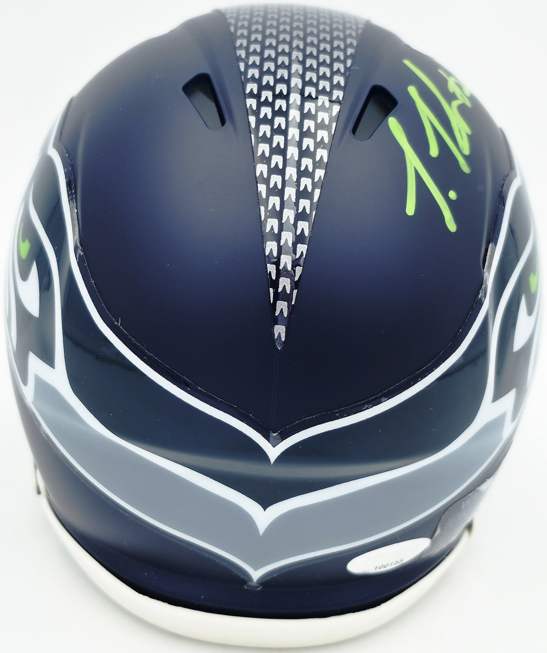 Josh Jobe Signed Seattle Seahawks Blue Speed Mini Helmet MCS Holo
