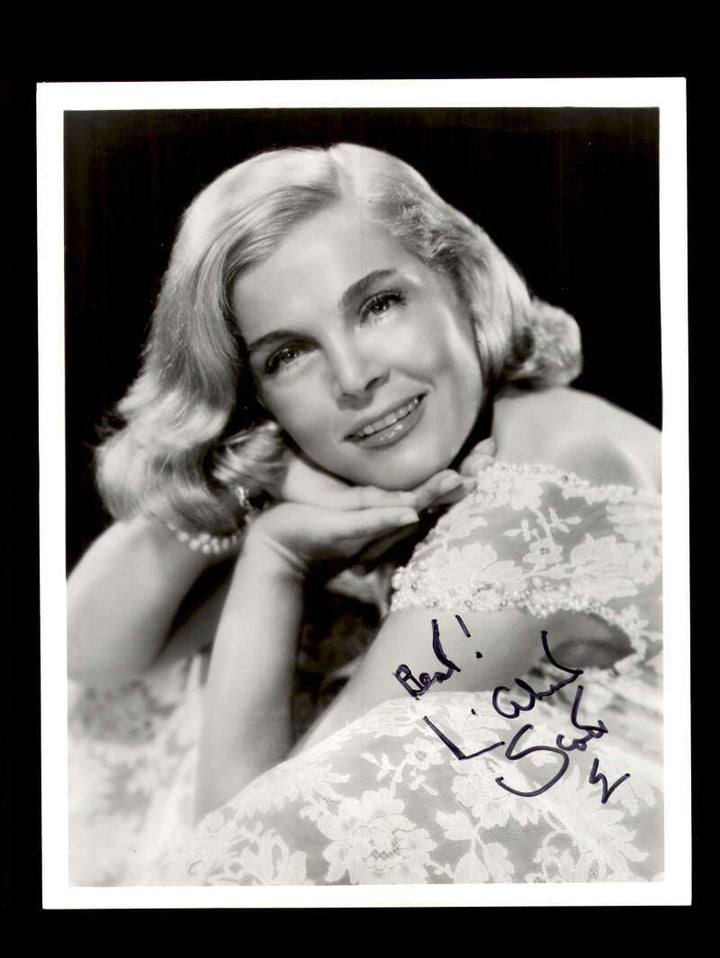 Lizabeth Scott JSA Coa Signed 8x10 Photograph Autograph