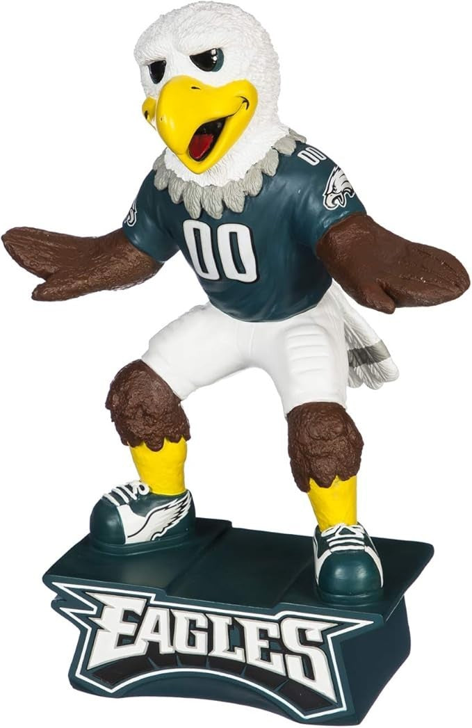 Philadelphia Eagles Mascot Statue 12" NFL Football Figurine New Barkley NIB