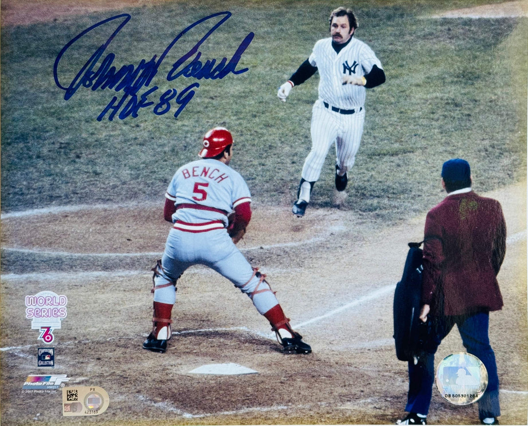 Johnny Bench Autographed 8x10 Baseball Photo (MLB)