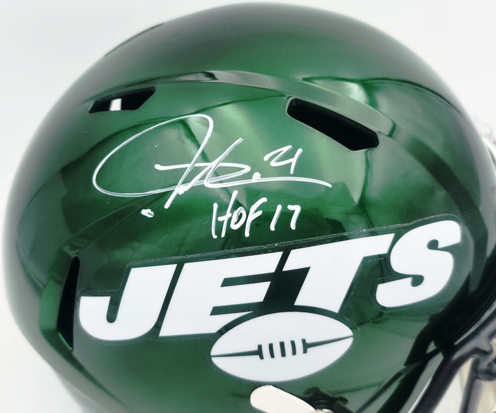 LaDainian Tomlinson Auto Jets Alt Green Full Size Speed Replica Helmet HOF 17
