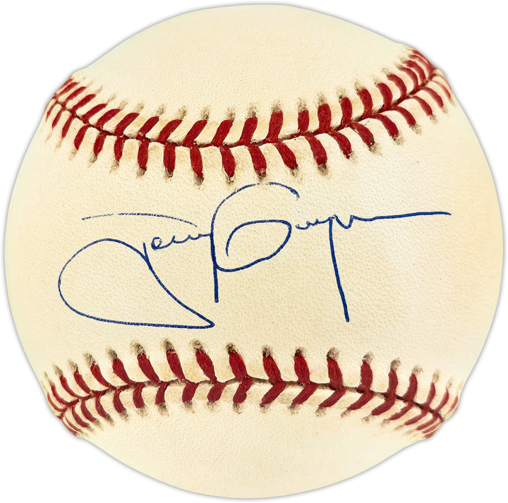 Tony Gwynn Signed NL Baseball San Diego Padres Box UDA Holo #BAE09456