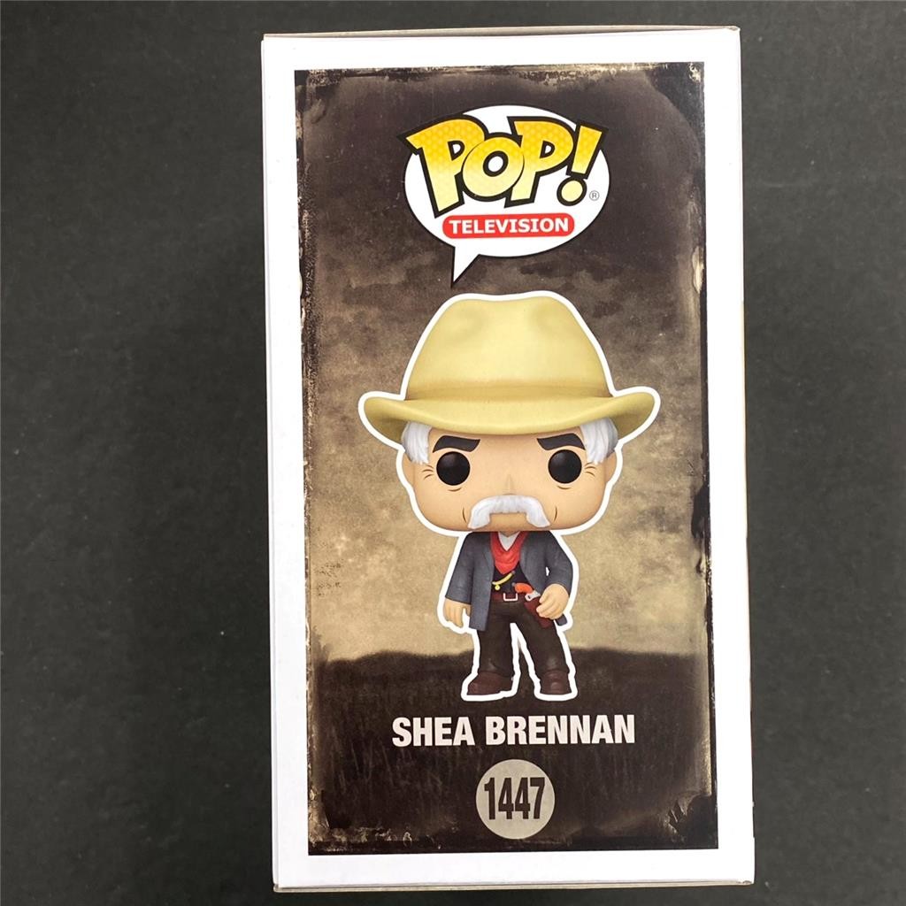 Sam Elliott signed Shea Brennan 1883 Funko Pop! #1447 autograph ~ JSA