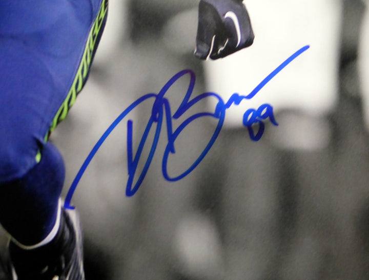 Doug Baldwin Signed 16x20 Photo Seattle Seahawks In Blue MCS Holo