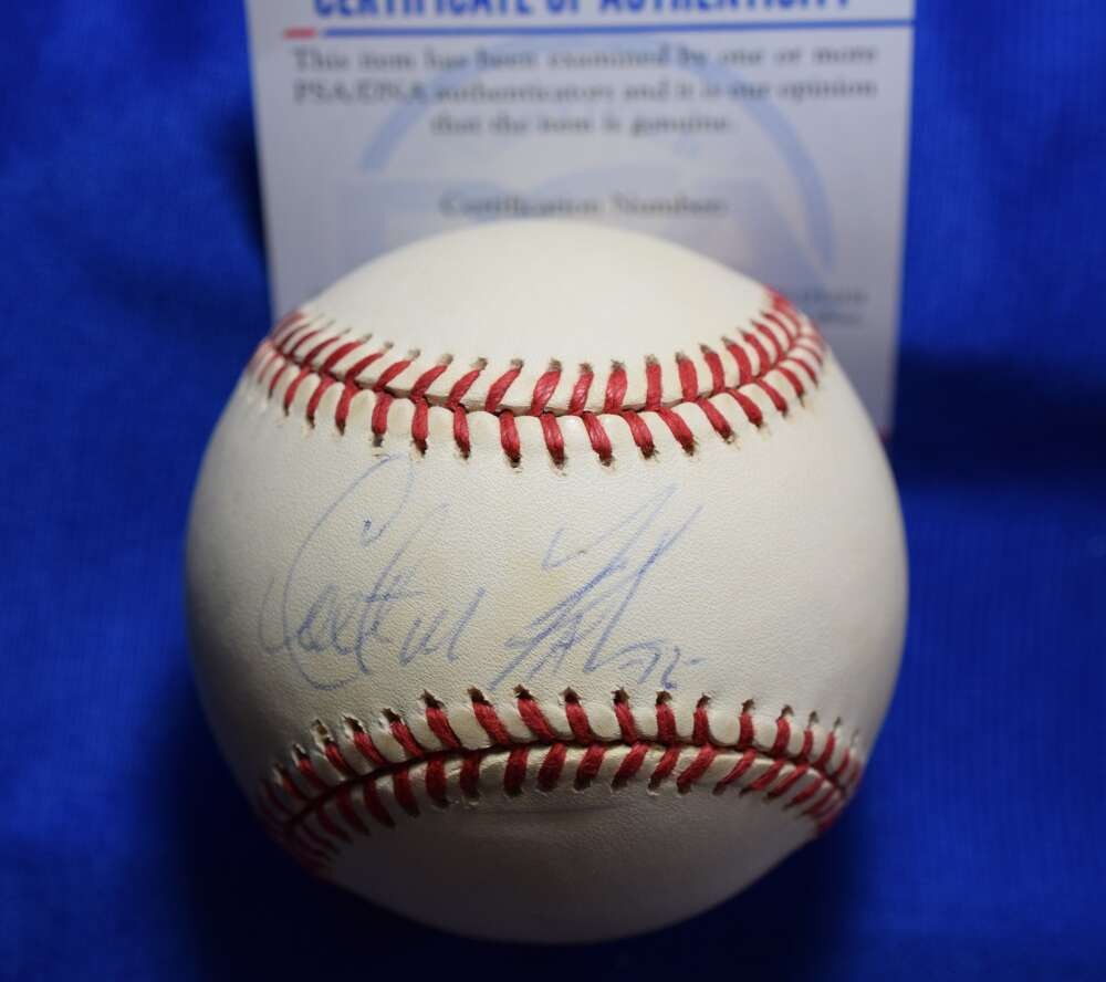 Carlton Fisk PSA DNA Autograph American League OAL Signed Baseball