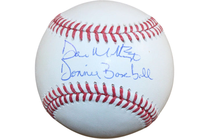Don Mattingly Signed New York Yankees OML Baseball Donnie Baseball Beckett 55370
