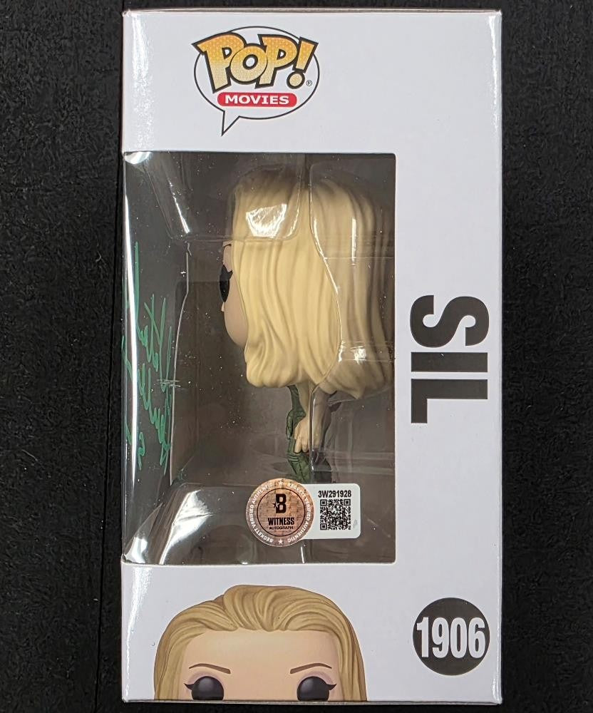 Natasha Henstridge signed Species "Sil" Funko Pop 1906 autograph ~ Beckett BAS