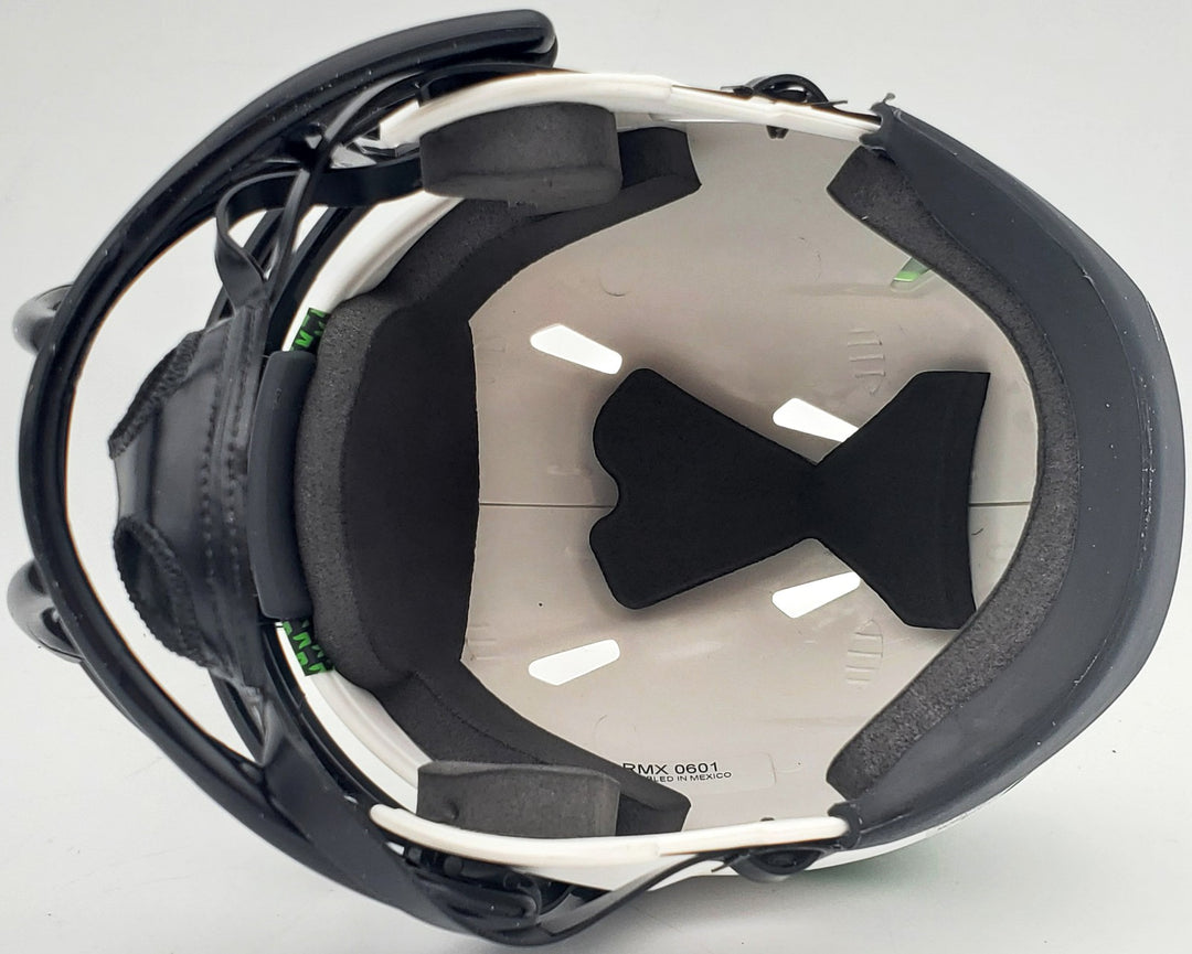 Tyler Lockett Signed Seahawks Lunar Eclipse White Speed Mini Helmet MCS Holo