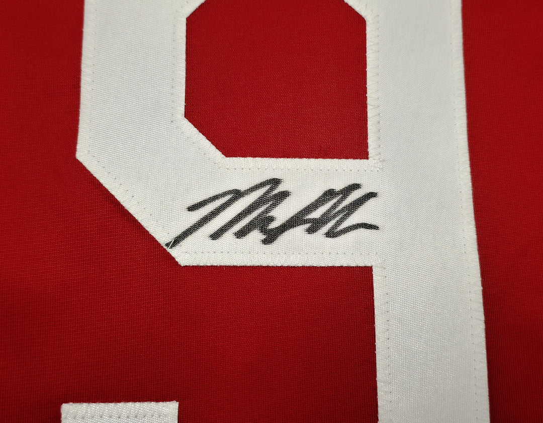 Cincinnati Reds Matt McLain Signed Red Jersey Beckett Witness