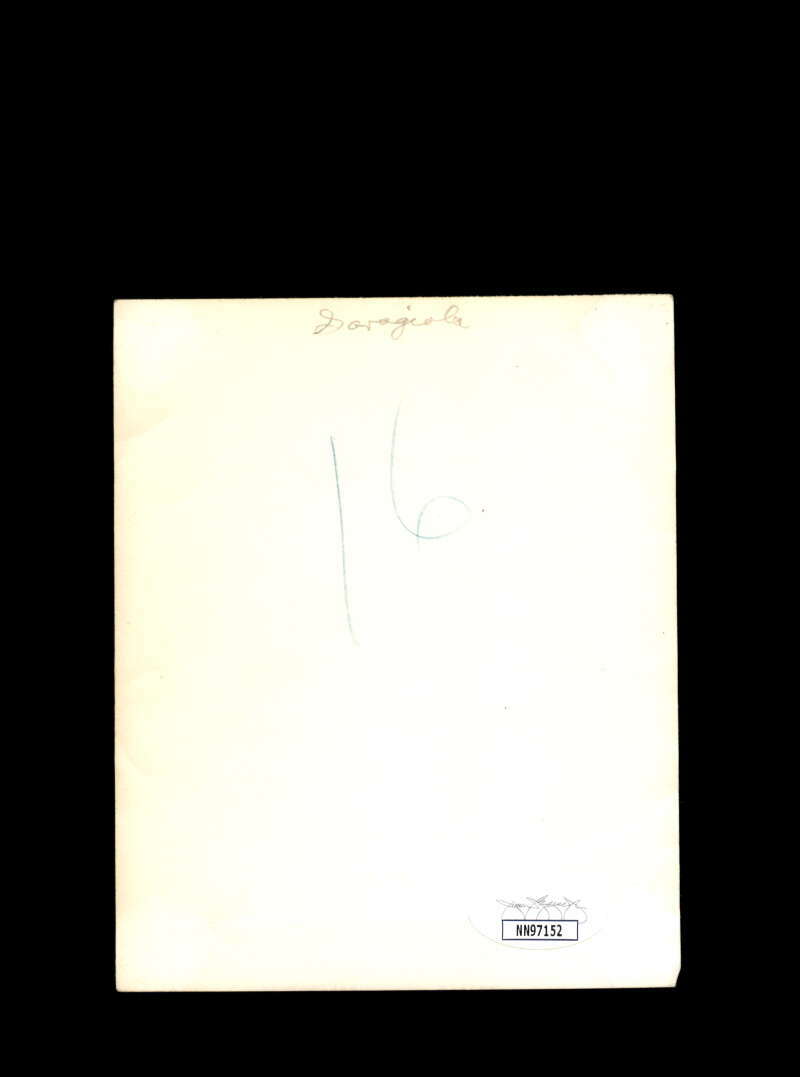 Joe Garagiola JSA Coa Signed Vintage 4x5 1940s St Louis Cardinals Original Photo