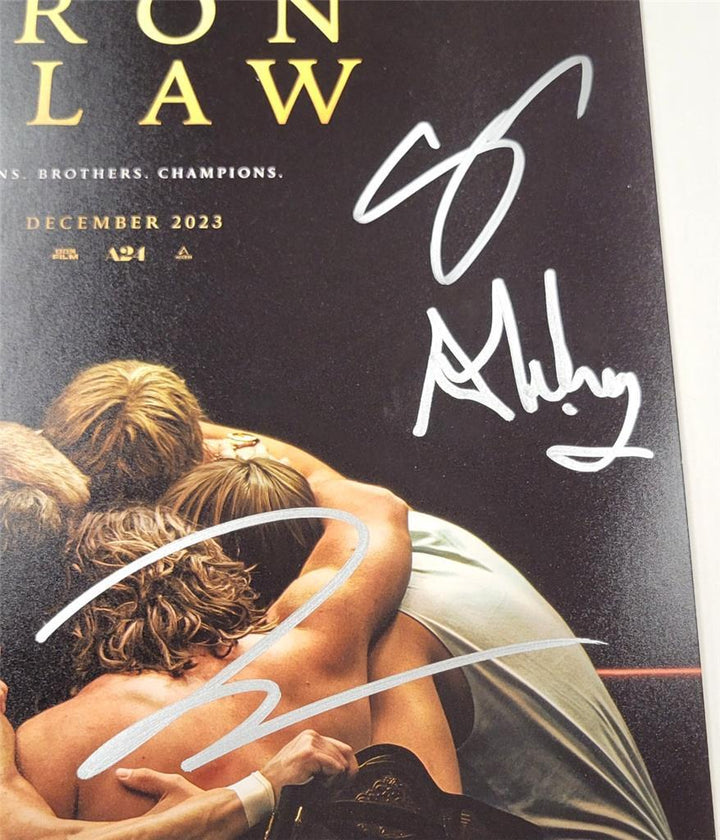 The Iron Claw cast (4) signed 12x18 photo White Simons Dickinson Durkin Beckett