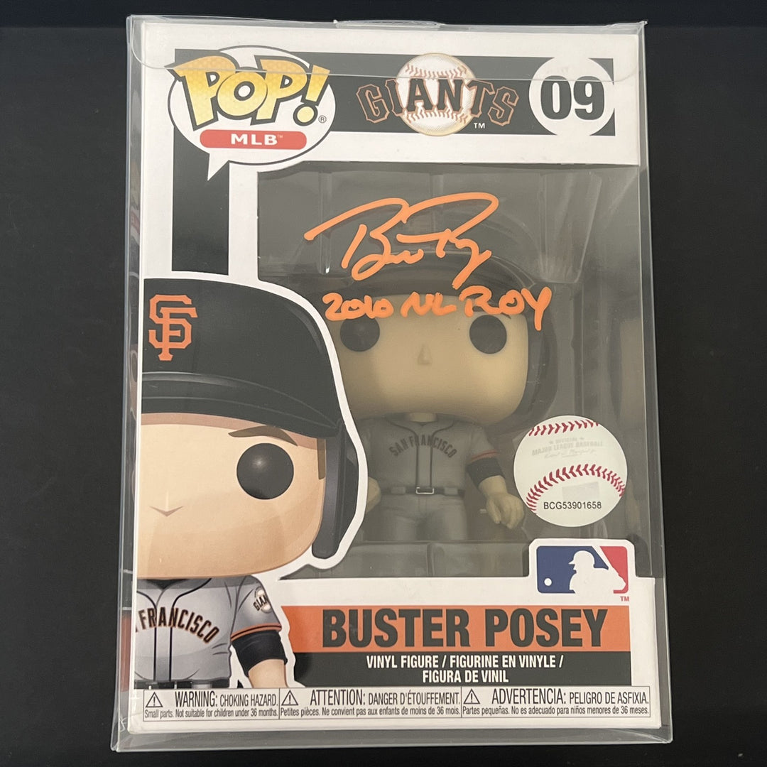 Buster Posey Signed San Francisco Giants Funko Pop PSA Autographed