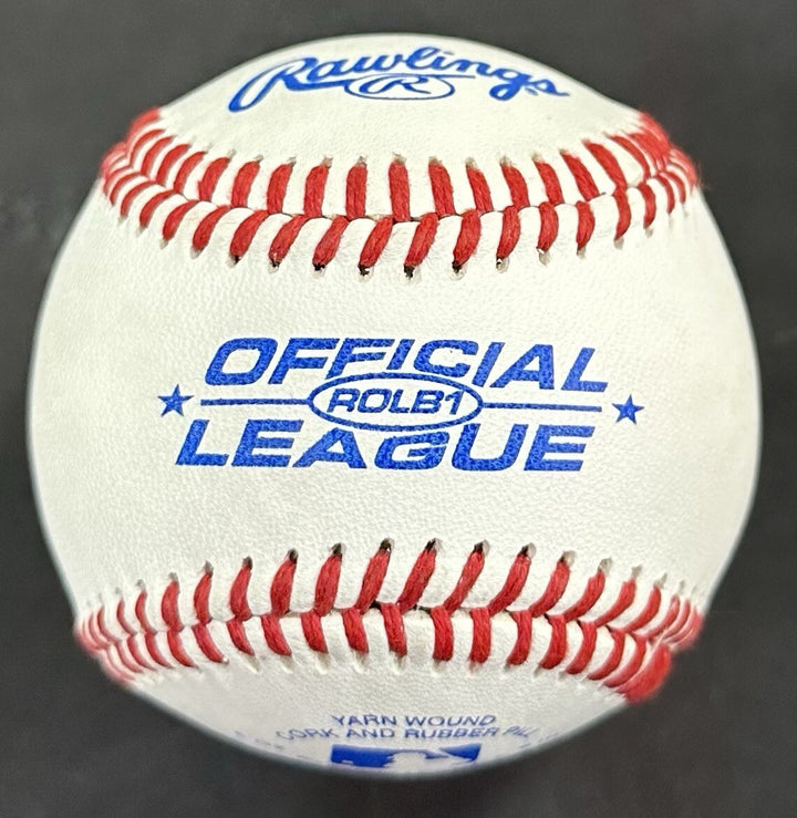 Usain Bolt Signed Rawlings Official League Baseball Jamaica Gold Medal Auto PSA