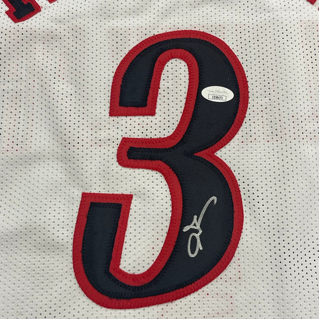 Allen Iverson Signed Philadelphia 76ers Jersey JSA