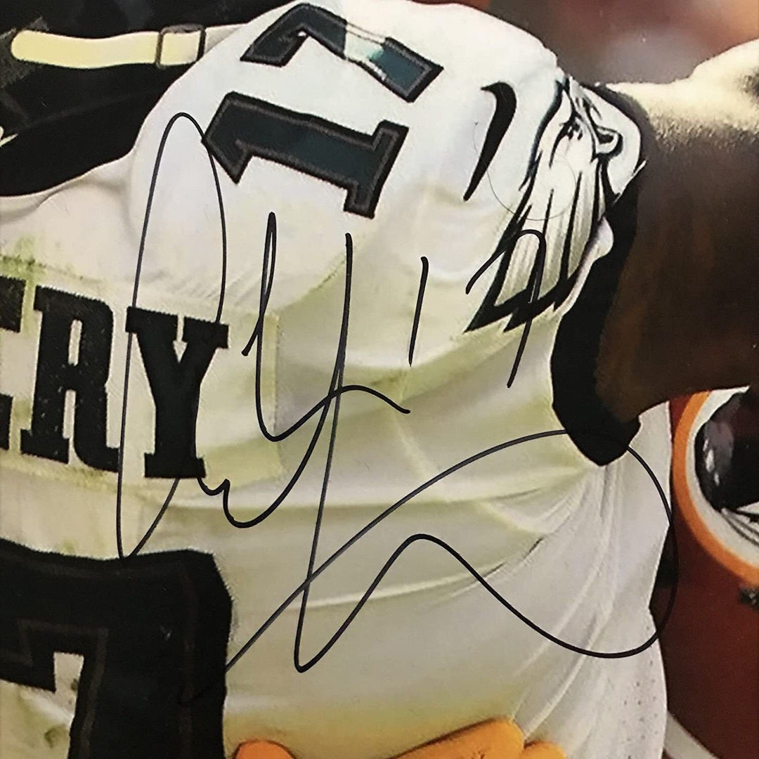 Autographed/Signed ALSHON JEFFERY Philadelphia Eagles 16x20 Photo JSA COA Auto