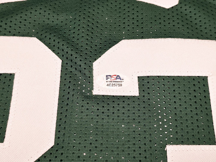 Boston Celtics Larry Bird Autographed Green Jersey PSA/DNA ITP