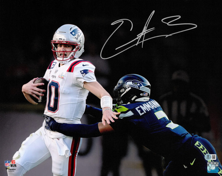 Nick Emmanwori Signed 16x20 Photo Seattle Seahawks Beckett Witness