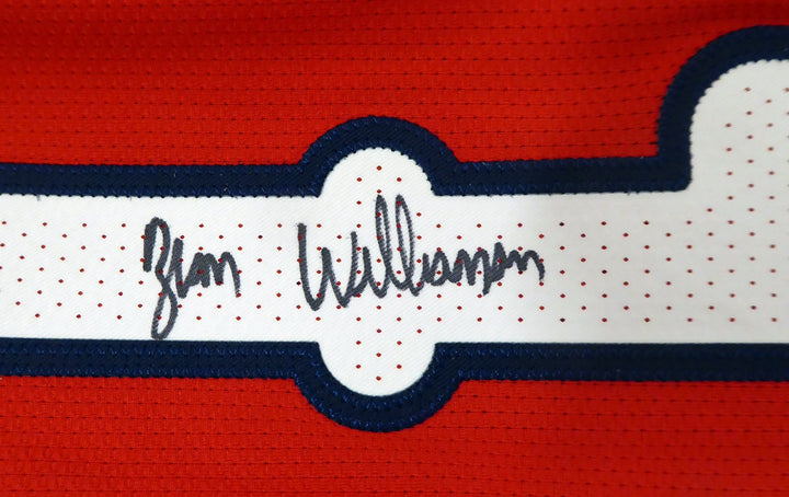 New Orleans Pelicans Zion Williamson Signed Red Nike Jersey Size 48 Fanatics