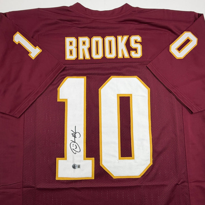Autographed/Signed Derrick Brooks Florida State FSU Maroon Jersey Beckett COA