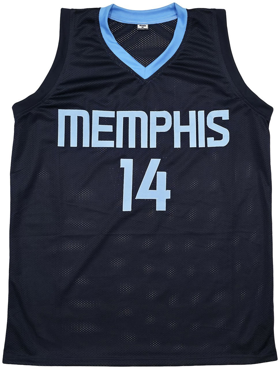 Memphis Grizzlies Zach Edey Signed Blue Jersey Beckett Witness