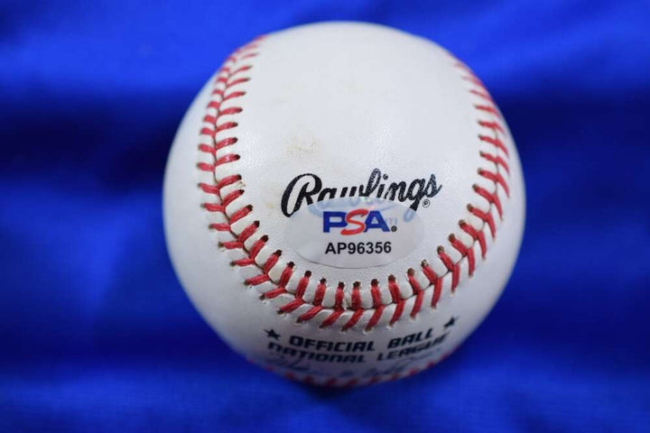 Joe Morgan PSA DNA Signed National League ONL Autograph Baseball Reds