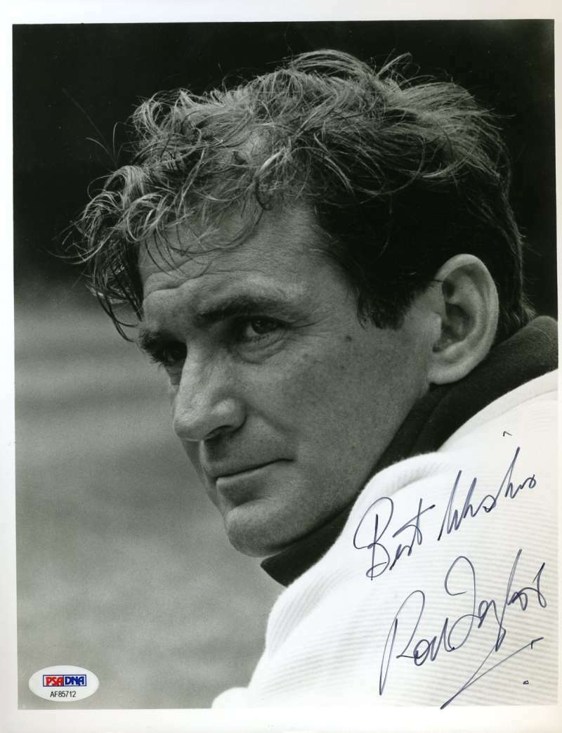 Rod Taylor Psa Dna Coa Hand Signed 8x10 Rhinestone Photo Autograph