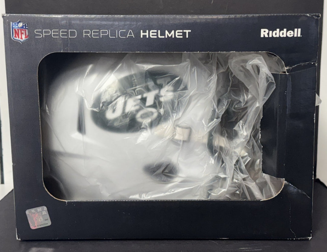 New York Jets Speed Replica Riddell NFL Full Size Football Helmet NIB White