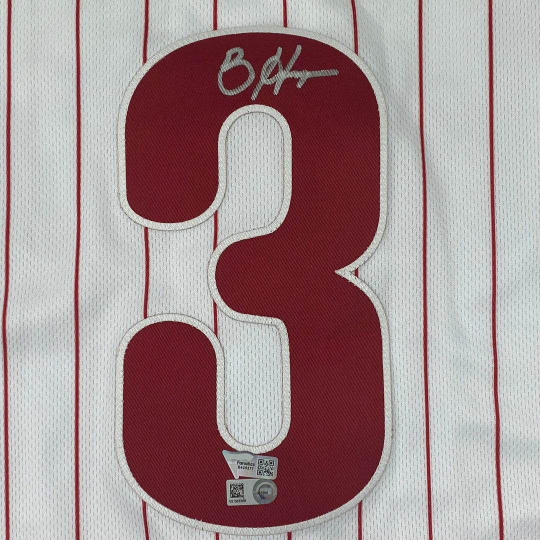 Signed Bryce Harper Phillies Pinstripe Authentic Jersey Fanatics COA