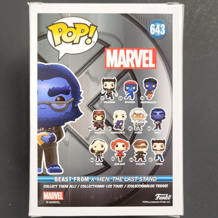 Kelsey Grammer signed Beast X-Men Funko Pop autograph white ~ JSA COA