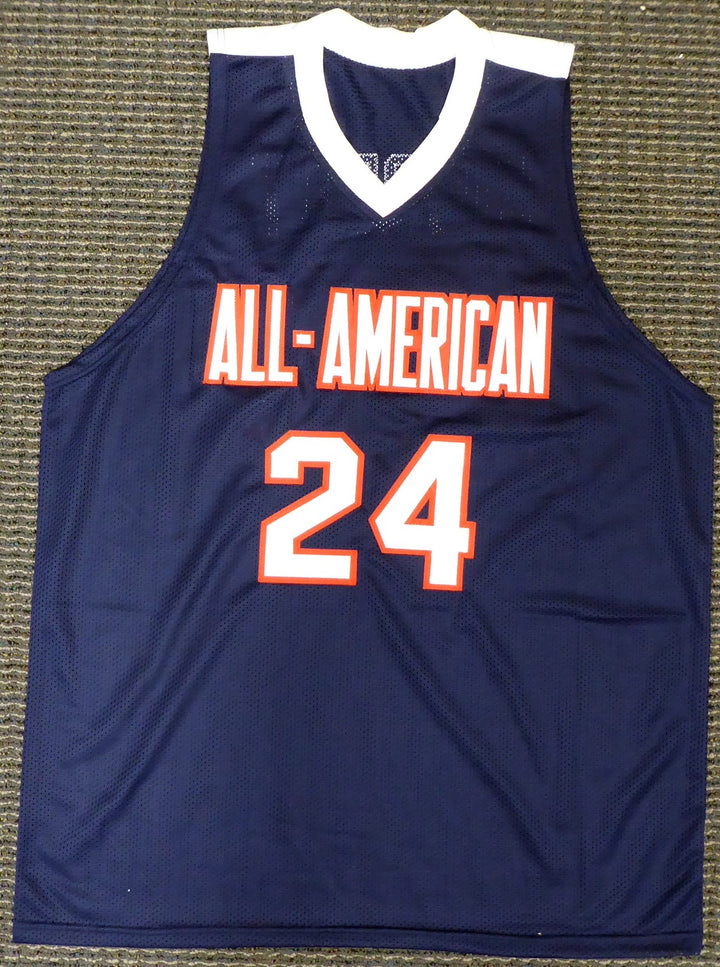 Gonzaga Bulldogs Corey Kispert Signed Blue Jersey All American MCS Holo