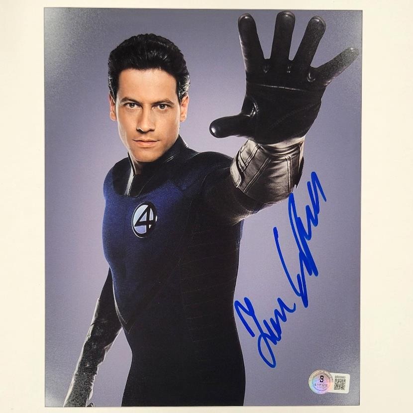 Ioan Gruffudd signed Fantastic Four 8x10 photo autograph ~ Beckett BAS