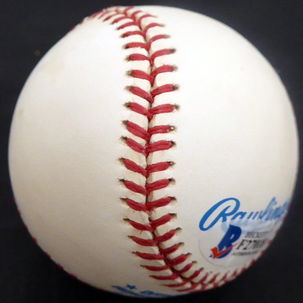 Walter Masterson Signed AL Baseball Red Sox, Tigers Beckett #F27018