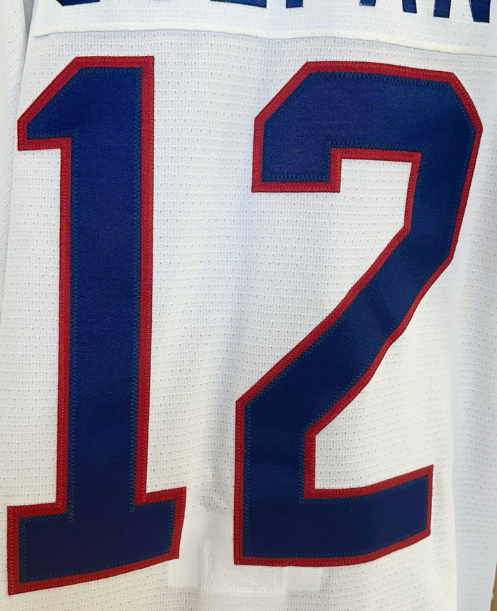 Derek Stepan Game Used Nike USA Hockey 2014 Olympics #12 Jersey Sochi Patch COA
