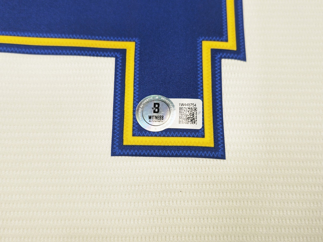 Mariners Ken Griffey Jr Auto Cream Nike 2023 AS Game Patch Jersey Size M Beckett