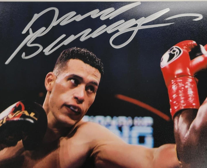 David Benavidez signed 11x14 photo #2 Boxing Autograph (A) ~ Beckett BAS Holo