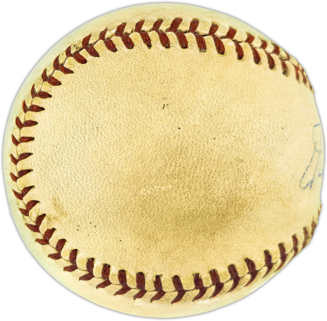 Jimmie Foxx Signed AL Baseball A's (Single Signed) PSA/DNA & Beckett AE41480