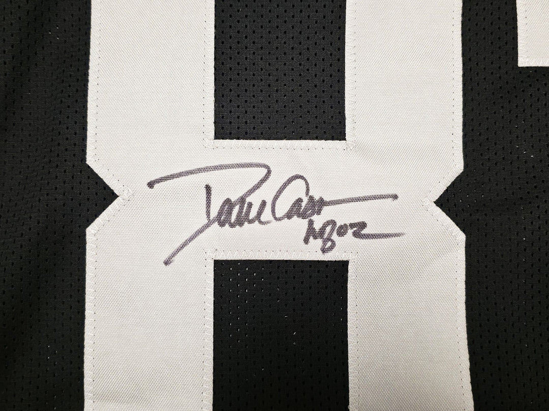 Oakland Raiders Dave Casper Signed Black Jersey "HOF 02" Beckett BAS Witness
