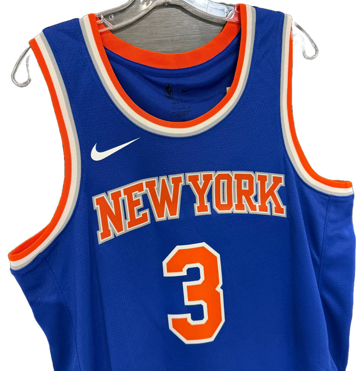 Josh Hart Signed NY Knicks Nike Jersey NY Forever Mint Auto Fanatics COA